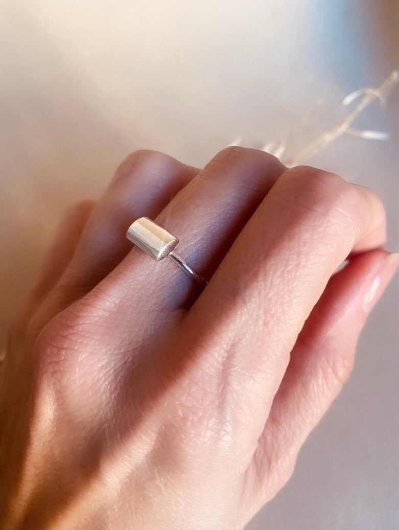 Long D Ring - Maggie Alagna | Artisan Jewelry