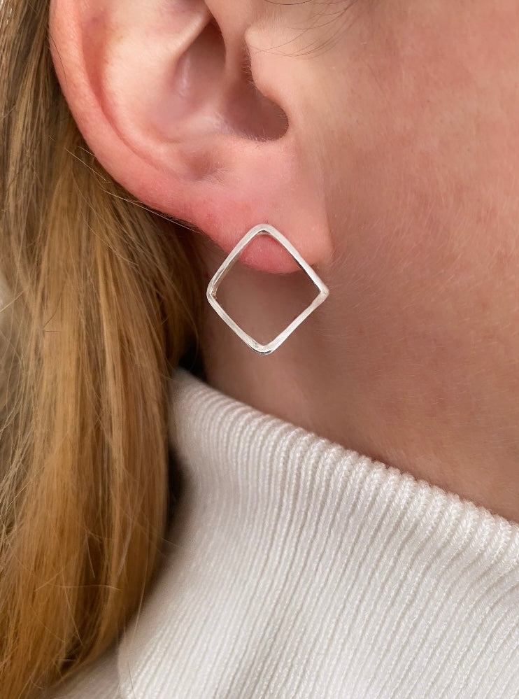 Rhombus Studs - Maggie Alagna | Artisan Jewelry