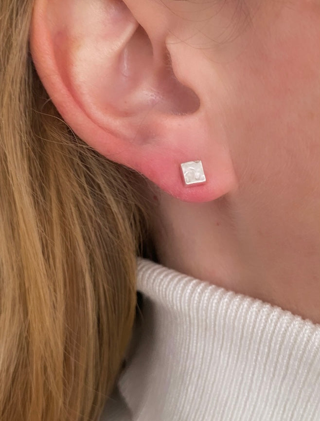 Square Studs - Maggie Alagna | Artisan Jewelry