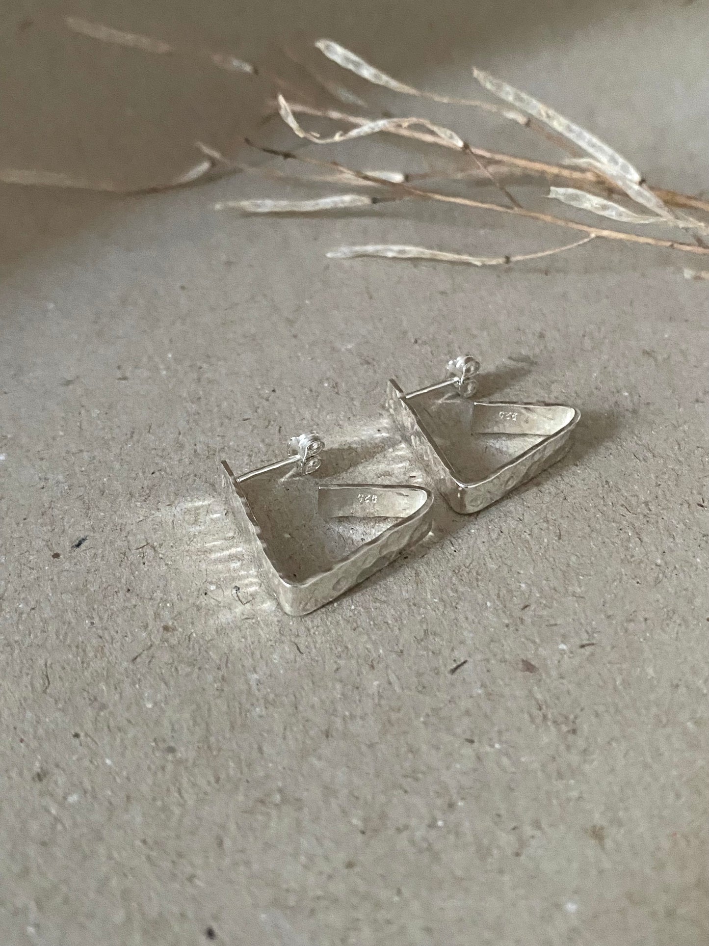 Triangle Earrings - Maggie Alagna | Artisan Jewelry