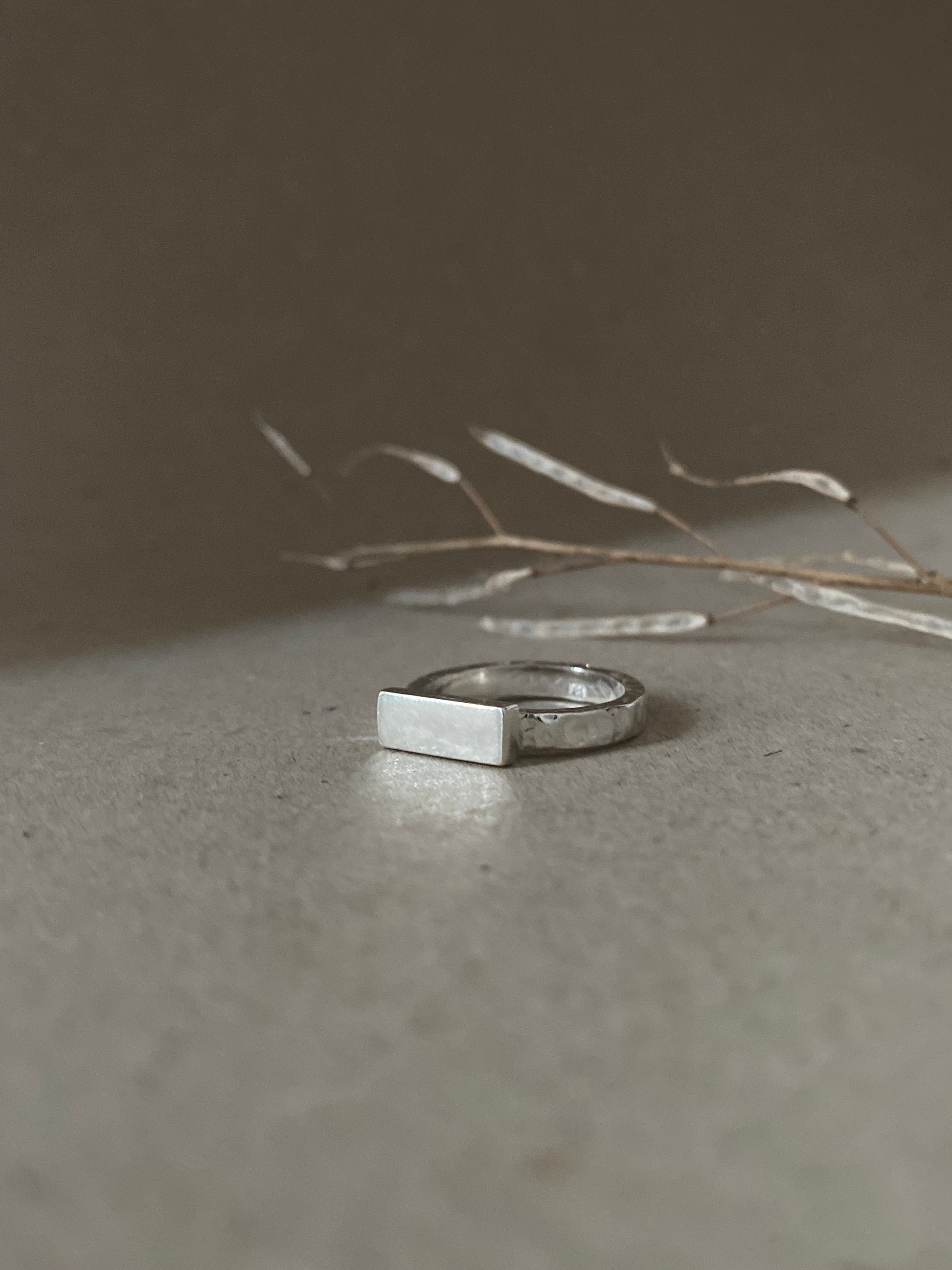 Big Rectangle Ring - Maggie Alagna | Artisan Jewelry