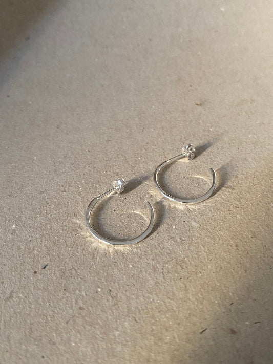 Medium Thin Hoops - Maggie Alagna | Artisan Jewelry