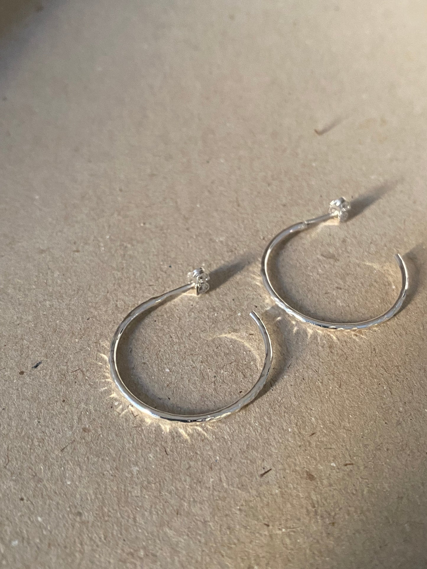 Large Thin Hoops - Maggie Alagna | Artisan Jewelry