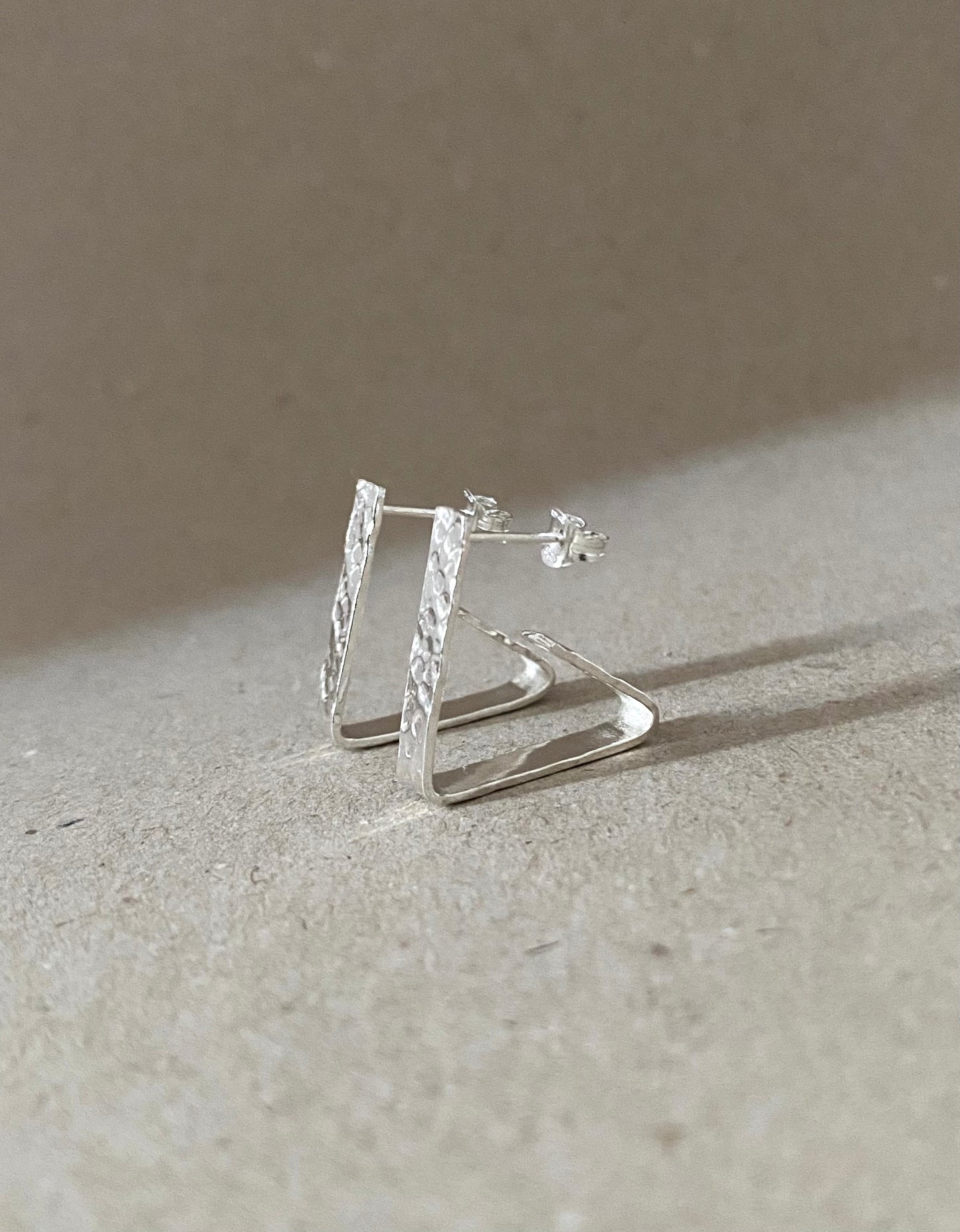 Triangle Earrings - Maggie Alagna | Artisan Jewelry