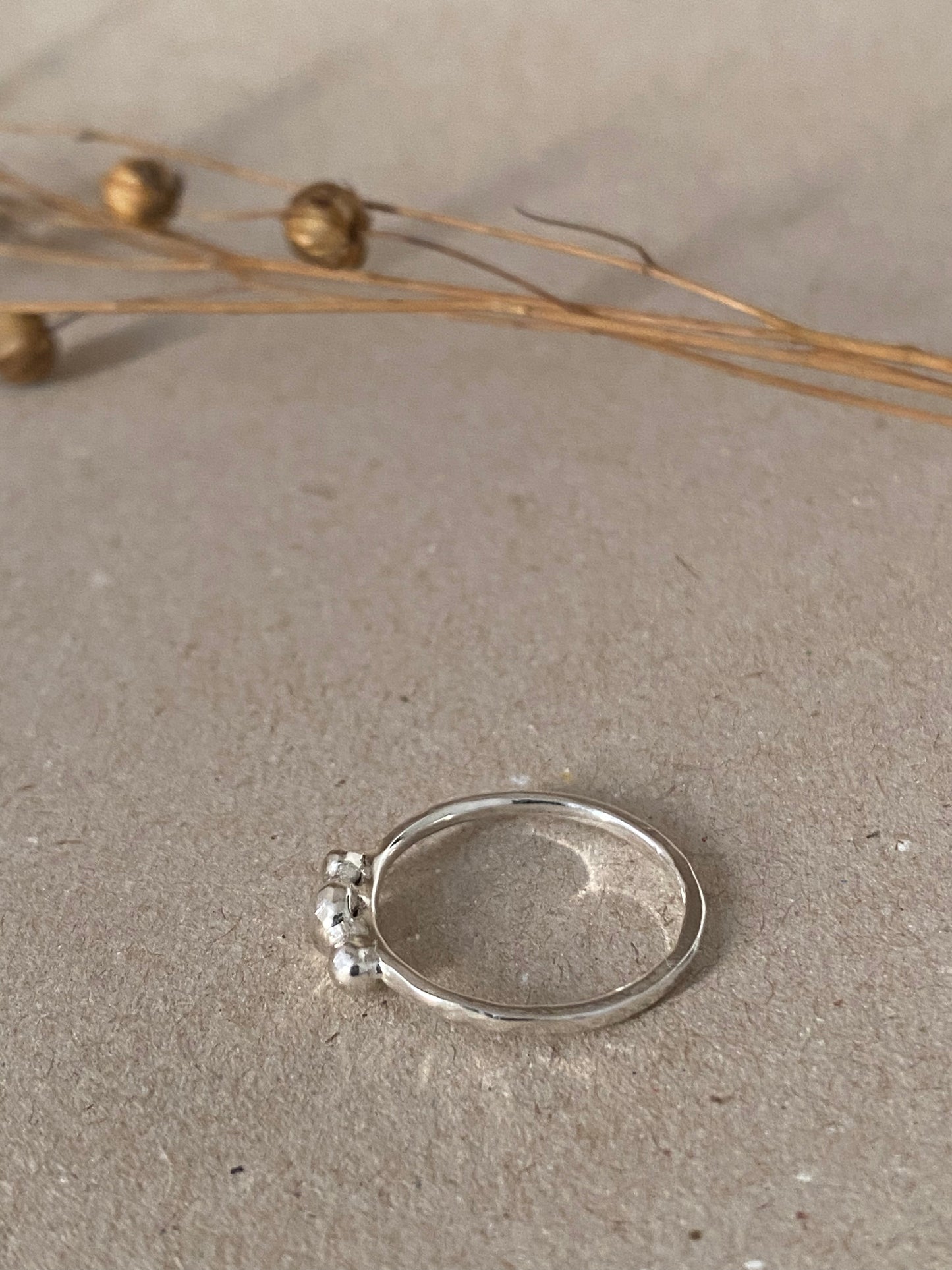 Triple Sphere Ring - Maggie Alagna | Artisan Jewelry