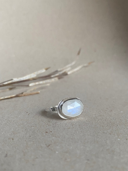 Oval Moonstone Ring - Maggie Alagna | Artisan Jewelry